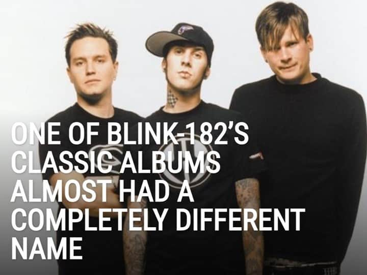 Alternative Pressさんのインスタグラム写真 - (Alternative PressInstagram)「It looks like @blink182 considered giving one of their classic albums this unconventional title ⁠ LINK IN BIO⁠ .⁠ .⁠ .⁠ #blink182 #blink182albums #markhoppus #travisbarker #tomedelonge #altpress #alternativepress」12月2日 10時01分 - altpress