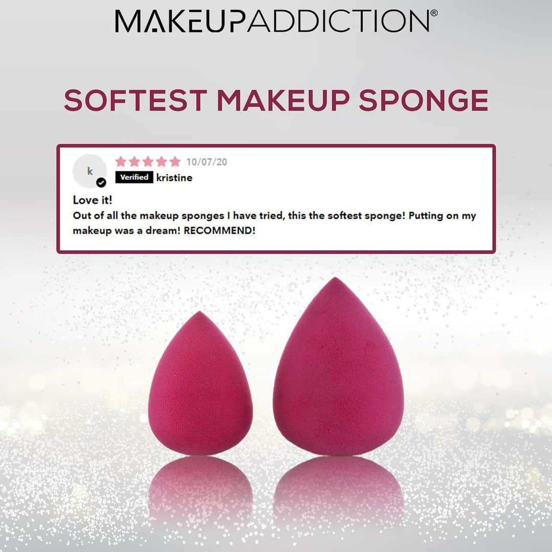 Makeup Addiction Cosmeticsさんのインスタグラム写真 - (Makeup Addiction CosmeticsInstagram)「Have you tried the world’s SOFTEST sponge yet?  Now up to 80% OFF! 😱」12月2日 21時45分 - makeupaddictioncosmetics