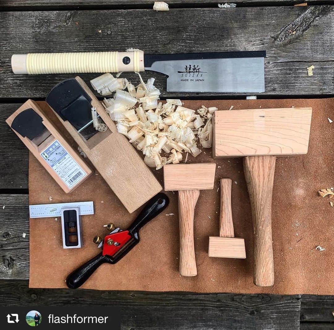 SUIZAN JAPANさんのインスタグラム写真 - (SUIZAN JAPANInstagram)「Nice mallets😄❗️﻿ ﻿ #repost📸 @flashformer﻿ DIY joiners mallets for the whole family #woodworking #woodwork #suizanjapan #spokeshave #kannaplane #kanna #japanesesaw #costco #woodworkingtools #joinersmallet #familypack﻿ ﻿ #suizan #japanesesaws #japanesetool #japanesetools #craftsman #craftsmanship #handsaw #pullsaw #dozuki #dovetail #woodworker #woodworkers #diy #diyideas #japanesestyle #japanlife」12月2日 14時13分 - suizan_japan