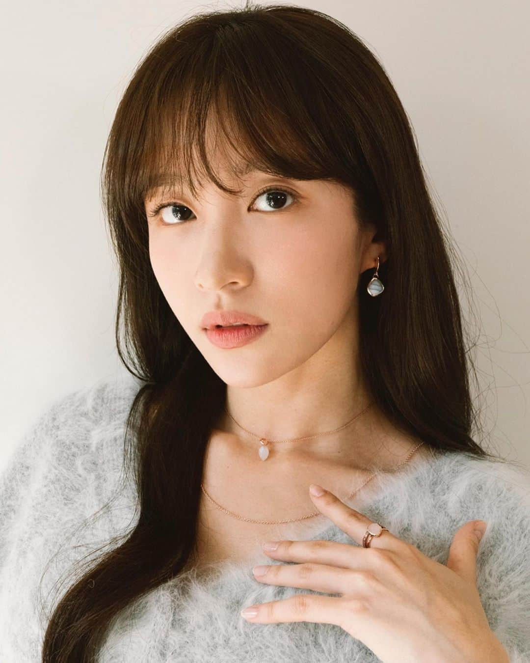 ハニさんのインスタグラム写真 - (ハニInstagram)「@monicavinader_korea with Kinstyle 💎💖   #광고 #monicavinader #모니카비나더」12月2日 14時13分 - ahnanihh