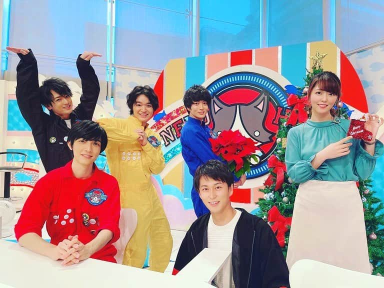 牧田習さんのインスタグラム写真 - (牧田習Instagram)「#猫ひた 今日はありがとうございましたー！！  来週はスペシャルウィーク！是非見てくださいー！！！📺  ハマトクサービスで賢くお得にチーズを食べちゃいましょう！！🧀😊✨」12月2日 14時14分 - shu1014my