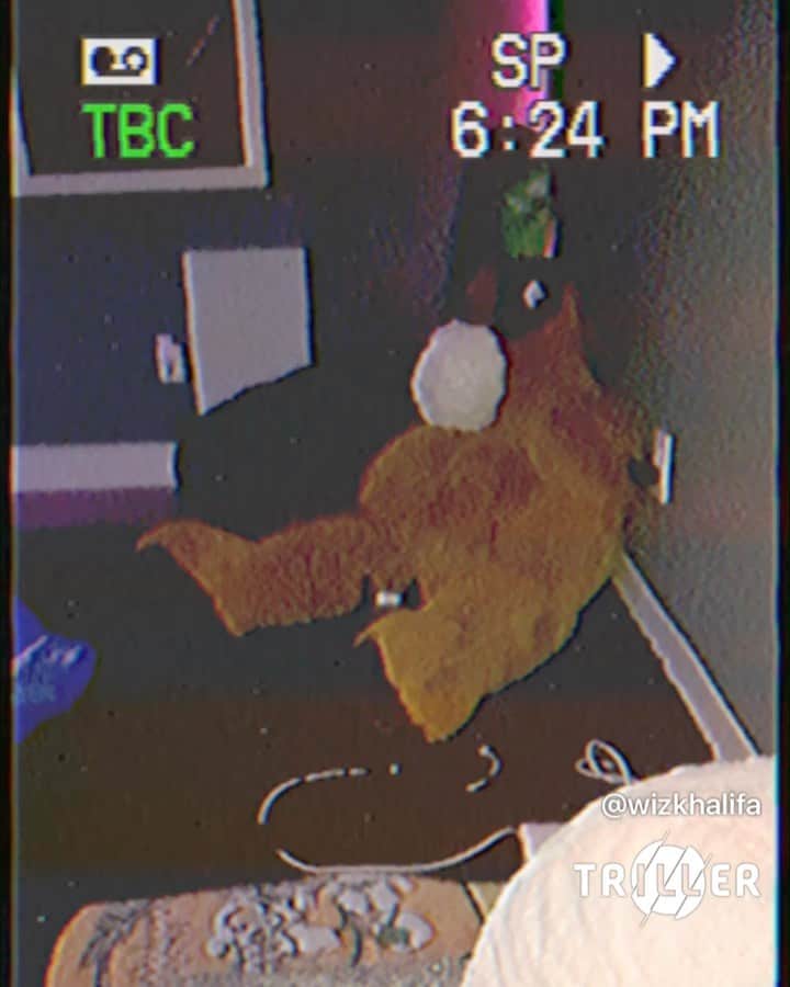 ウィズ・カリファのインスタグラム：「Let’s do a movie night 💕🦈」