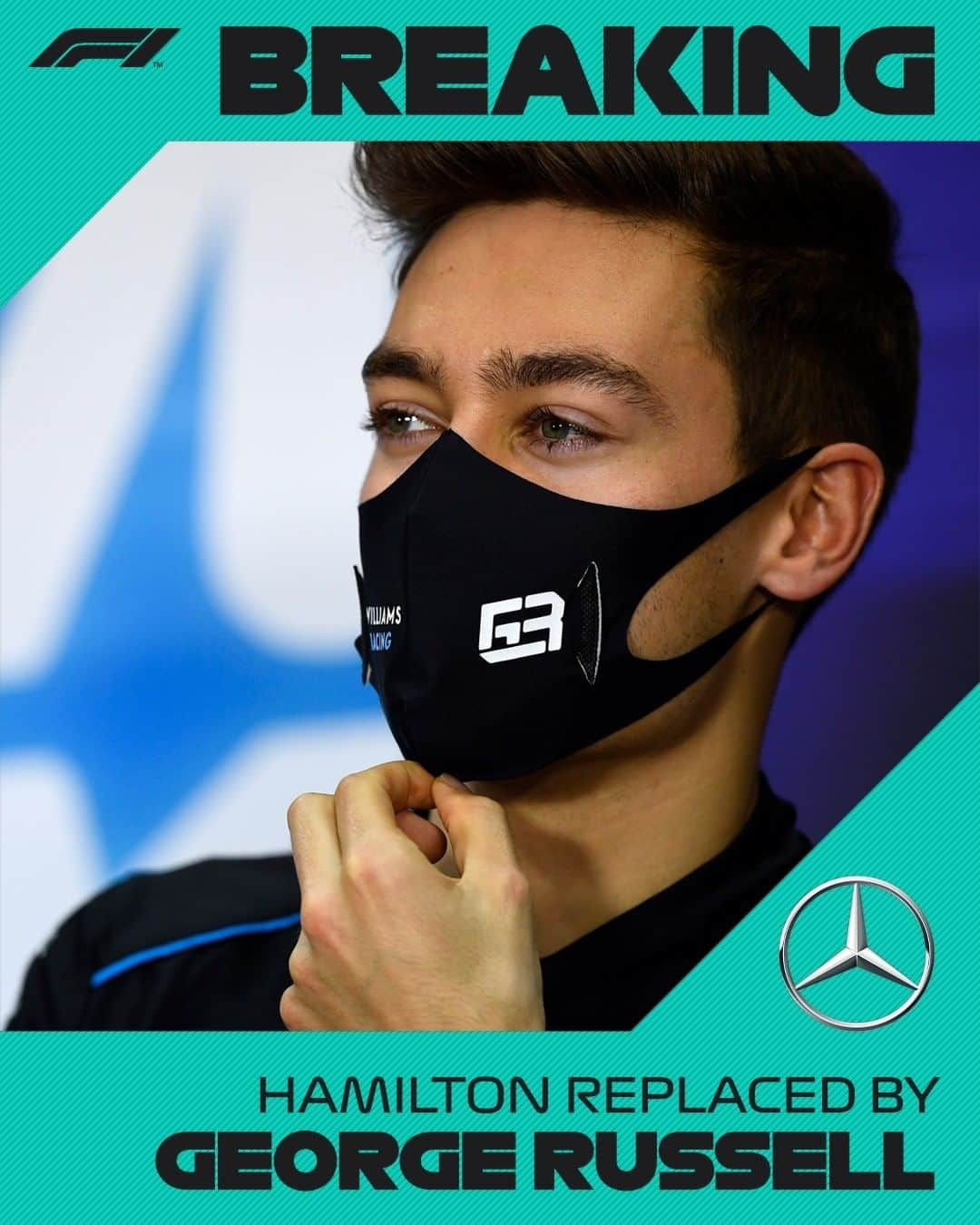 F1さんのインスタグラム写真 - (F1Instagram)「BREAKING: George Russell will drive for Mercedes in place of Lewis Hamilton at this weekend's Sakhir Grand Prix. Jack Aitken steps up for Williams.  #F1 #Formula1 #SakhirGP #GeorgeRussell #LewisHamilton #JackAitken」12月2日 16時05分 - f1