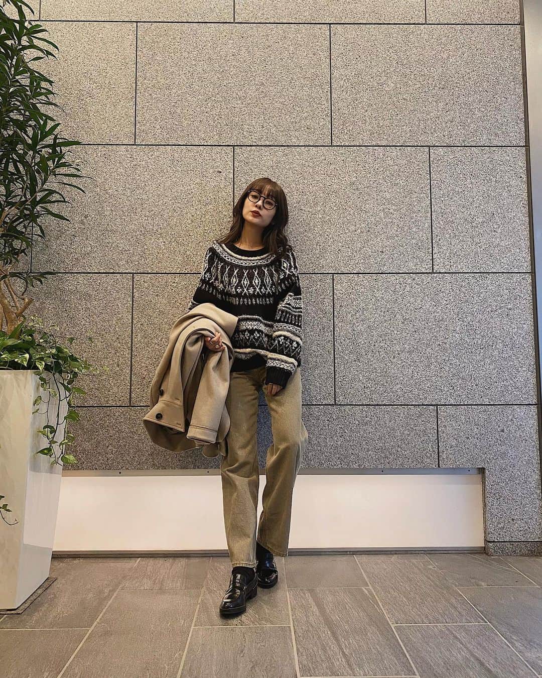 前田希美（まえのん）さんのインスタグラム写真 - (前田希美（まえのん）Instagram)「最近急に寒くなってきましたね。 風邪ひかないように気を付けてくださいね︎☺︎  #code #fashion #style #knit  #ootd #冬ニット #のんの私服」12月2日 16時14分 - maeda_nozomi