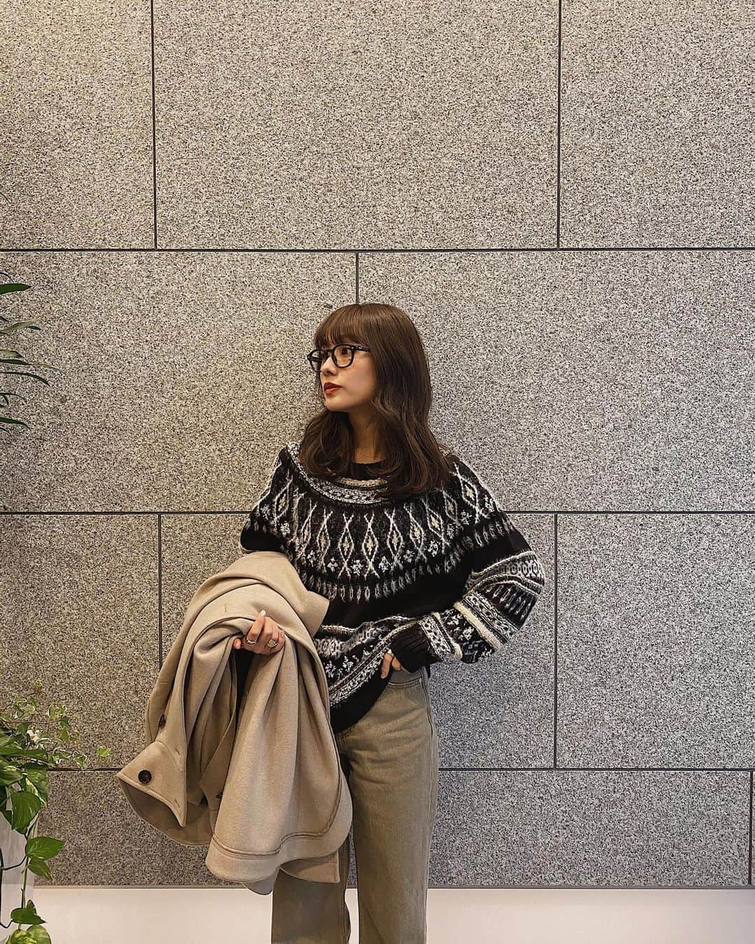 前田希美（まえのん）さんのインスタグラム写真 - (前田希美（まえのん）Instagram)「最近急に寒くなってきましたね。 風邪ひかないように気を付けてくださいね︎☺︎  #code #fashion #style #knit  #ootd #冬ニット #のんの私服」12月2日 16時14分 - maeda_nozomi