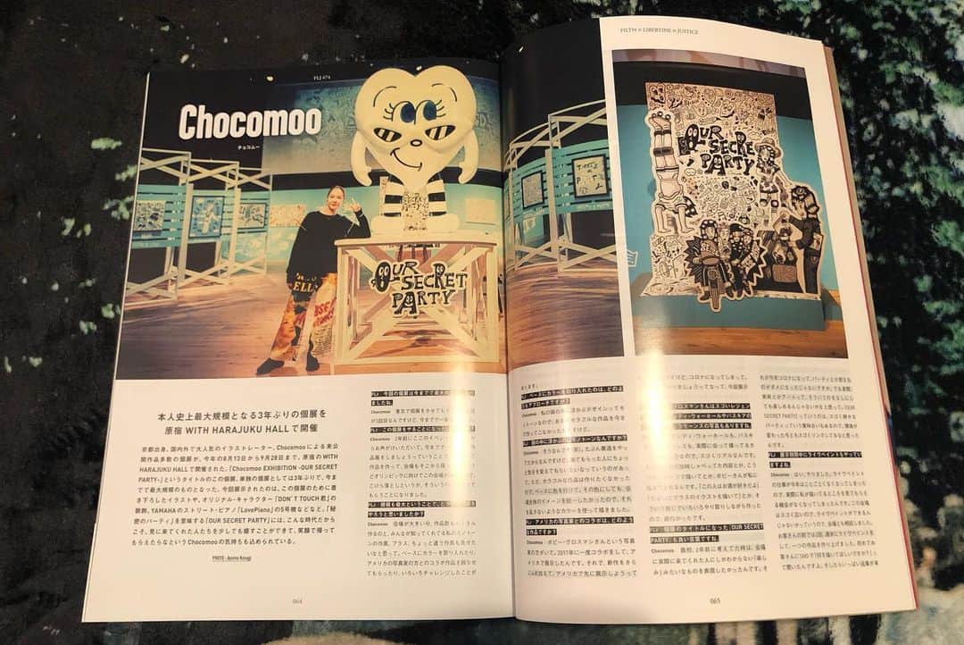 chocomooさんのインスタグラム写真 - (chocomooInstagram)「FLJ Magazine❣️📖# 74 @fljtokyo @toshiyaohno   #FLJmagazine #Chocomoo」12月2日 16時26分 - yukachocomoo