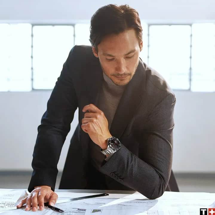 のインスタグラム：「Happiness is not diminished if it’s shared. Things will happen as they should. Everything is here at your fingertips. #Tissot #TTouchConnect #ThisIsYourTime #TissotConnectSolar #TTouchConnectSolar #Connect #SwissMade」