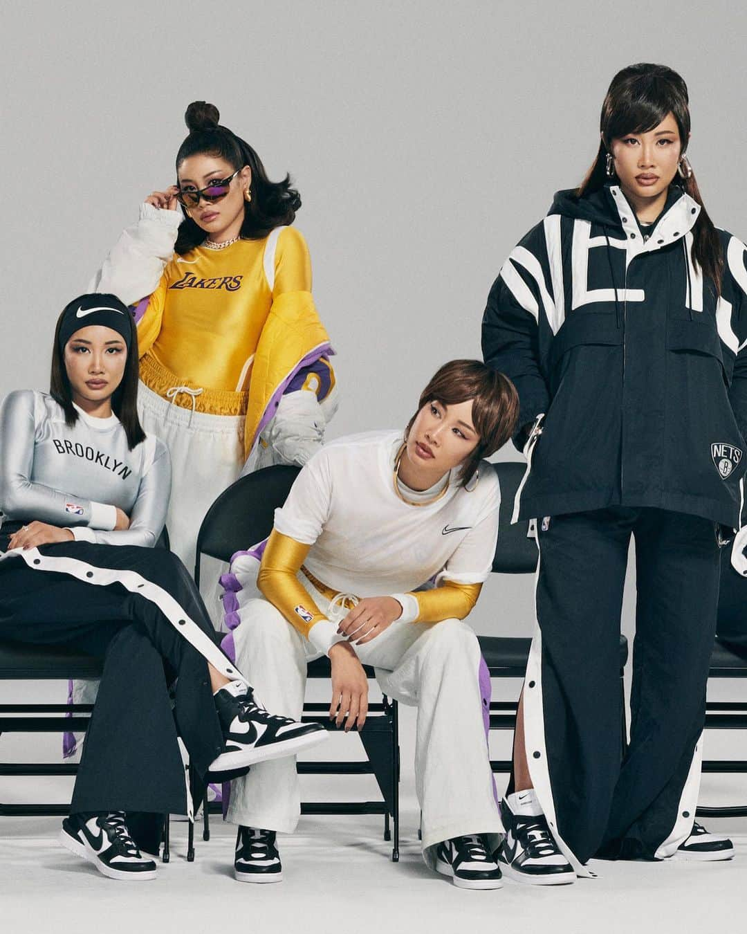 HYPEBEASTさんのインスタグラム写真 - (HYPEBEASTInstagram)「@hypebeaststyle: @ambush_official salutes to basketball culture with a new @nike @nba capsule. Marking the first time that a female designer has worked in tandem with Nike and the NBA, the collection is centered around the colors of the @lakers and @brooklynnets and has been formed by a street-meets-sport style, while a basketball and a Dunk High that draws from Japanese automotive lifestyle rounds out the range. Hit the link in our bio for more details. It’s all set to release on the Nike webstore and Nike SNKRS come December 11. ⁠⠀ Photo: Nike」12月2日 17時46分 - hypebeast