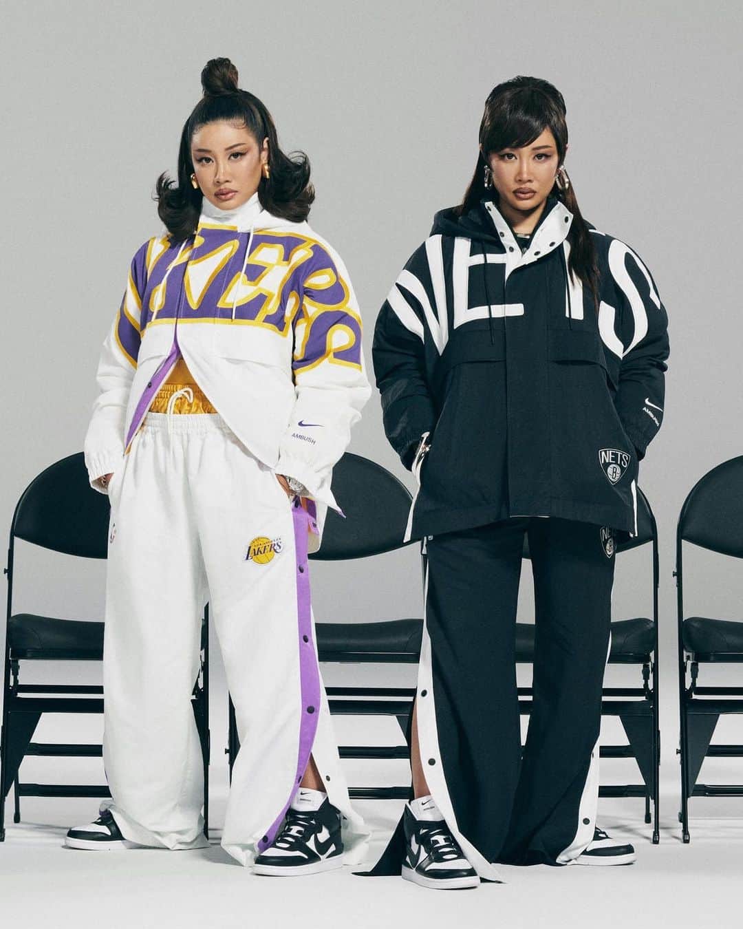 HYPEBEASTさんのインスタグラム写真 - (HYPEBEASTInstagram)「@hypebeaststyle: @ambush_official salutes to basketball culture with a new @nike @nba capsule. Marking the first time that a female designer has worked in tandem with Nike and the NBA, the collection is centered around the colors of the @lakers and @brooklynnets and has been formed by a street-meets-sport style, while a basketball and a Dunk High that draws from Japanese automotive lifestyle rounds out the range. Hit the link in our bio for more details. It’s all set to release on the Nike webstore and Nike SNKRS come December 11. ⁠⠀ Photo: Nike」12月2日 17時46分 - hypebeast
