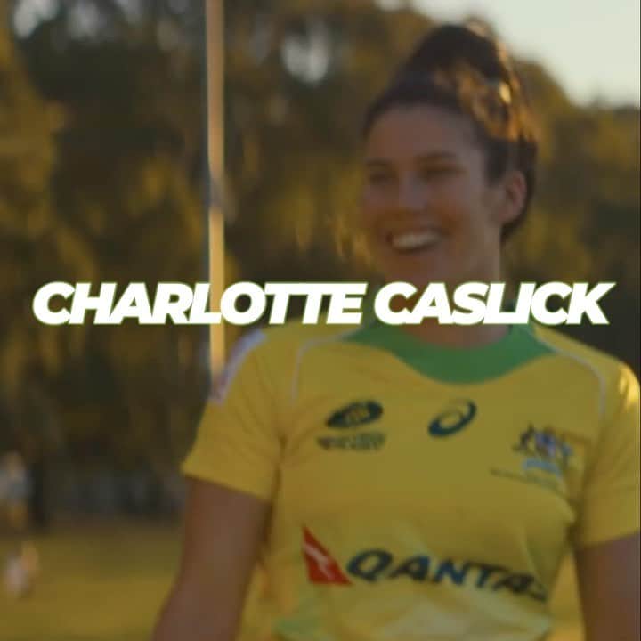 シャルロッテ・キャスリックのインスタグラム：「I want gold again.. can we do it? SO happy to officially re-sign with @aussie7s till Tokyo2020 (one) 💛💚」