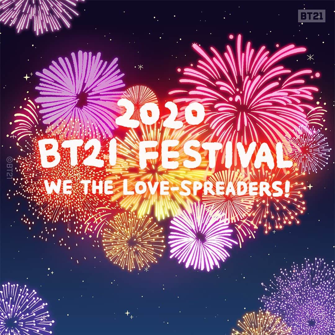 BT21 Stars of tomorrow, UNIVERSTAR!さんのインスタグラム写真 - (BT21 Stars of tomorrow, UNIVERSTAR!Instagram)「The world needs love more than ever.✨  UNISTARS!  Let's gather and spread love all around the world with BT21.💖  2020 BT21 FESTIVAL WE THE LOVE-SPREADERS!  #Comingsoon #BT21 #2020BT21FESTIVAL」12月2日 17時59分 - bt21_official