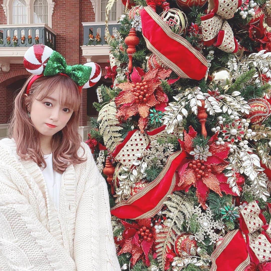 のインスタグラム：「クリスマス〜の時期！早すぎて追いつかん！🎄 #ディズニークリスマス #disneyland #disney #disneychristmas」