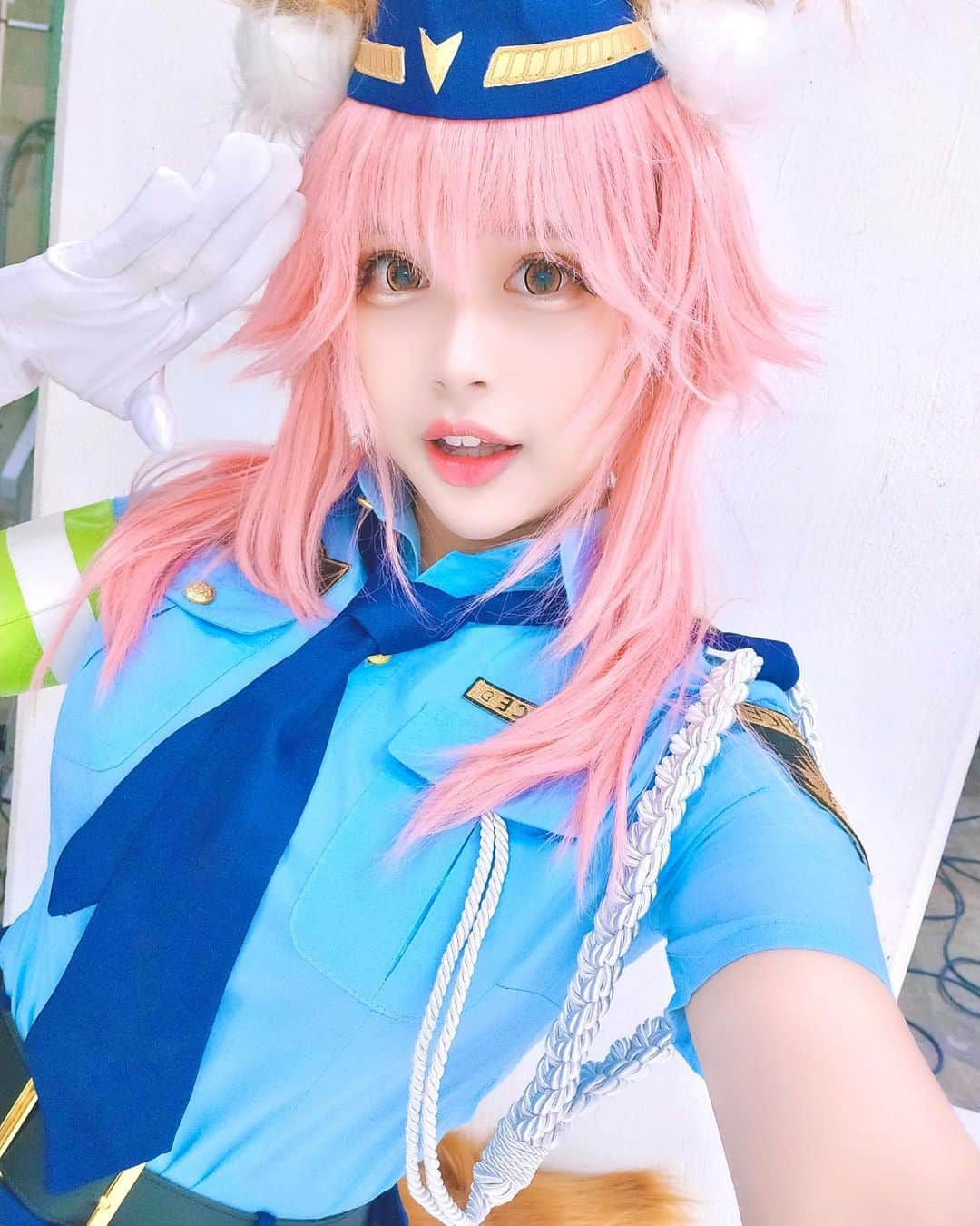 NINIさんのインスタグラム写真 - (NINIInstagram)「写真いっぱい撮れた🥰 玉藻ににはどうですか🥺⁉️ . 拍了很多照片🥰 玉藻泥如何ㄚ🥺⁉ . . . . . . . . #コスプレ撮影 #fgoコスプレ #コスプレイヤー #玉藻前 #cosplay #cosplaysexy #警官コスプレ #玉藻前警察 #コスプレ女子 #coser #角色扮演 #cosplayers #cosplayersofinstagram #fgocosplay #fgo #レイヤー #玉藻前cosplay #コスプレ #コスプレ写真 #コスプレ好き #tamamonomae #cosplayer #fategrandorder #cos #cosplaygirl #cosplayphoto #コスプレ #fatego #fategocosplay #fatestaynight」12月2日 18時15分 - nini22lin