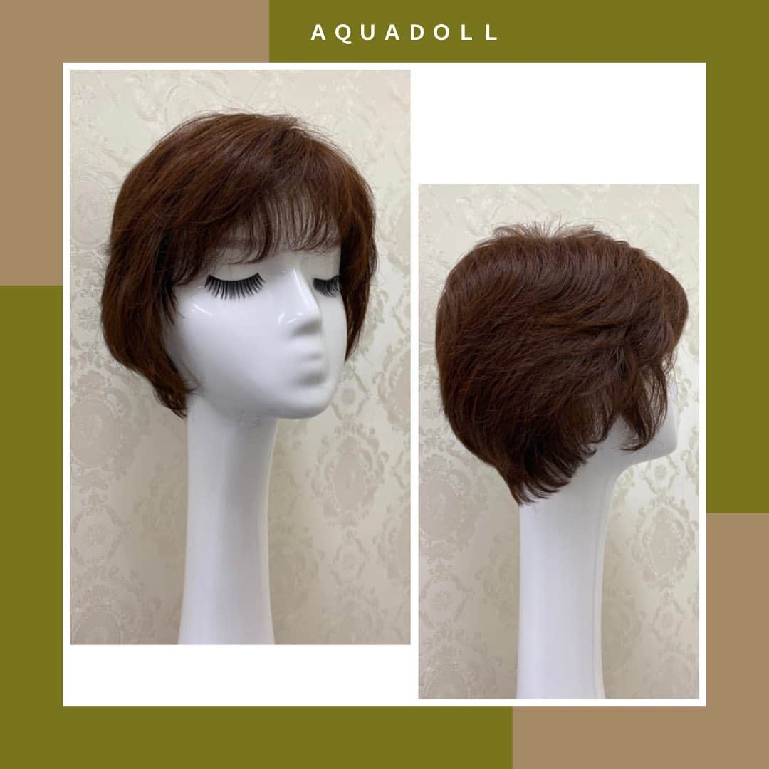 AQUADOLL アクアドールウィッグのインスタグラム