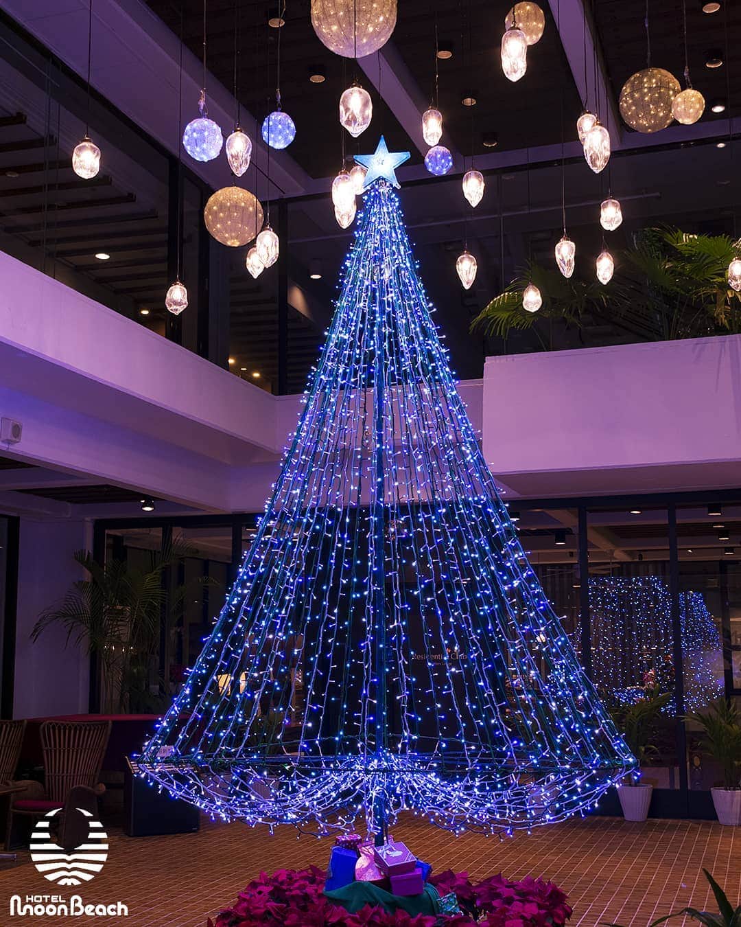 ホテルムーンビーチさんのインスタグラム写真 - (ホテルムーンビーチInstagram)「12月2日、今年も1階ロビーにクリスマスツリーの灯りが灯りました。ご宿泊の際はぜひご覧下さいませ。Christmas tree 2Dec2020 #沖縄 #恩納村 #沖縄ホテル #沖縄リゾート #沖縄観光 #沖縄旅行 #沖縄ビーチ #インフィニティプール #沖縄好き #沖縄好きな人と繋がりたい #ホテルムーンビーチ #ムーンビーチ #ムーンビーチホテル #okinawa #onnason #okinawabeach #okinawahotel  #okinawatrip #okinawasunset #okinawalikes #okinawalabo #okinawa_life #hotelmoonbeach #moonbeach #moonbeachhotel #japan #visitjapanjp #gotoキャンペーン #gototravel」12月2日 18時27分 - themoonbeachmuseumresort