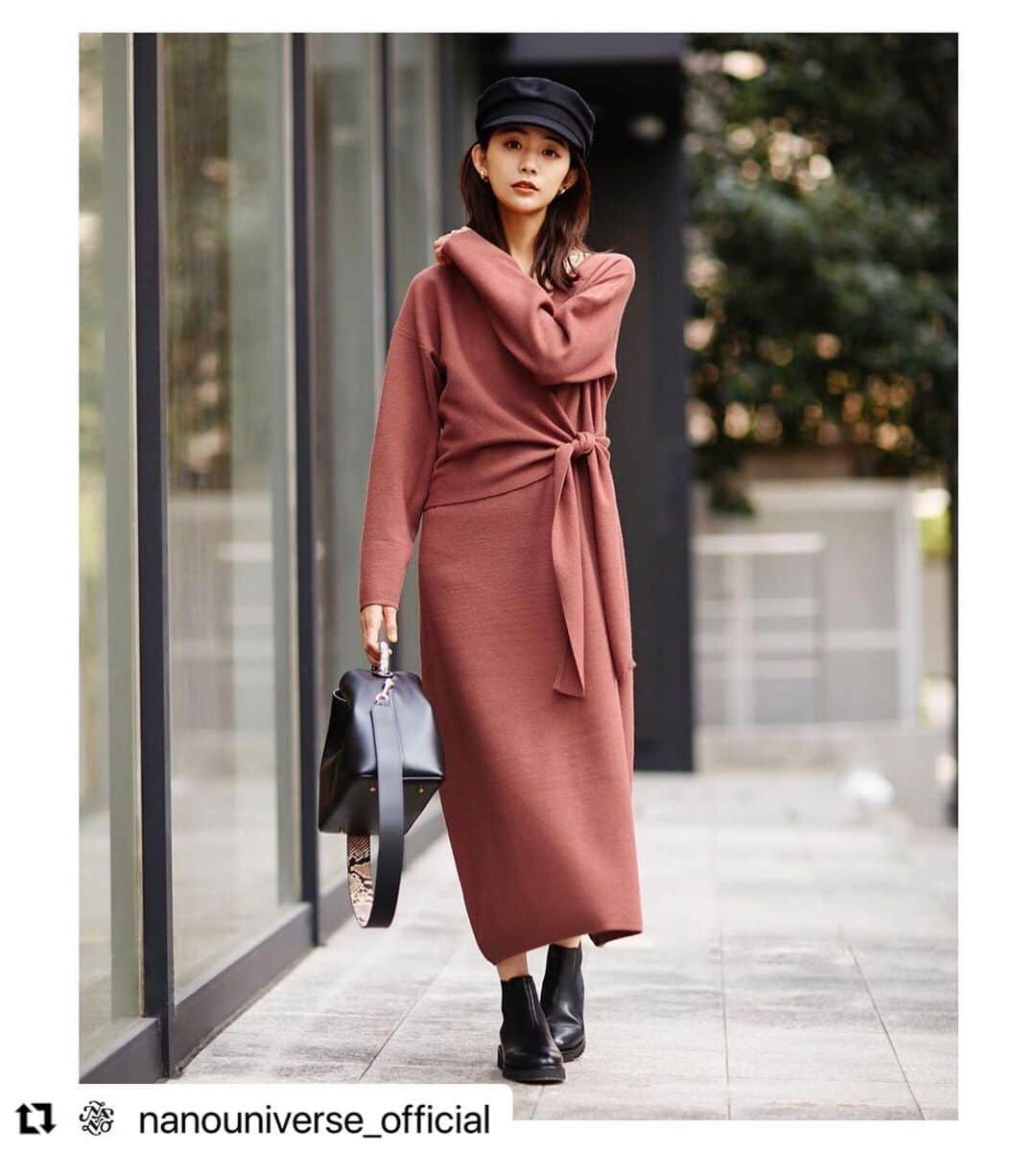 株式会社ニュートラルマネジメントさんのインスタグラム写真 - (株式会社ニュートラルマネジメントInstagram)「#Repost @nanouniverse_official with @make_repost ・・・ . 【#KNIT＆#ONEPIECE】 -ニット頼みで女っぷりをUP!-  おしゃれが決まる「救世主」ニット＆ワンピース。本格的に寒くなりいよいよ冬本番。 オシャレはしたいけど寒さ対策もしっかりしたい… そんな女性のワガママを叶えてくれるフェミニンなニット＆ワンピースをピックアップ。 暖かみのある素材で寒さから身を守ってくれるだけでなく、女性らしいディティールで女っぷりも上がるはず！  ●着用アイテムの詳細は、プロフィールURLよりご覧いただけます。  #nanouniverse  #nanouniversemens #安田さき #nmtinc  #モデル」12月2日 18時46分 - neutral_management