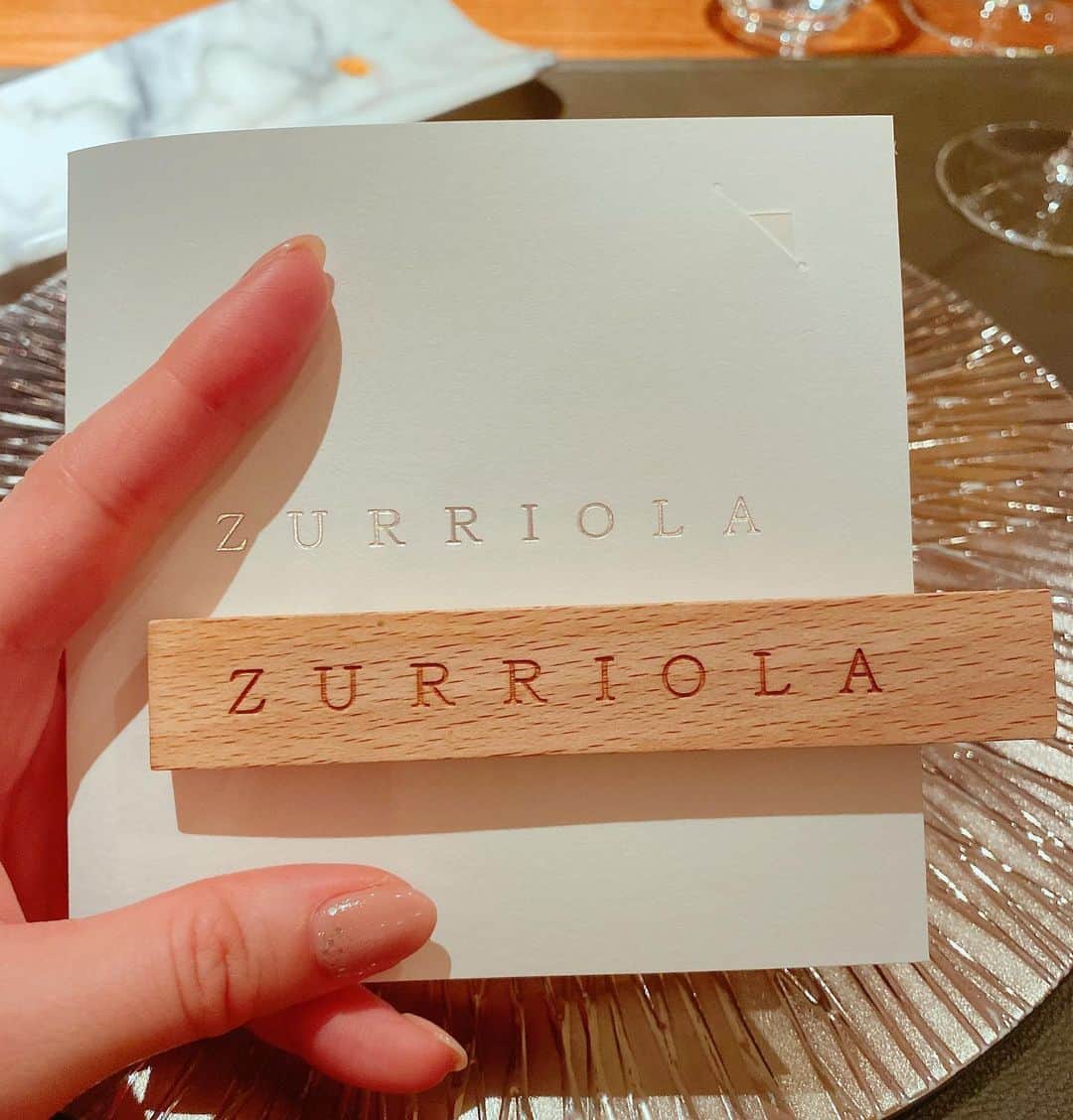 東森美和のインスタグラム：「先日はZURRIOLA(スリオラ)に伺いました😍すごく好みのお料理ばかりで美味しく頂きました✨美味しかったぁ‼︎  #スリオラ銀座 #スリオラ #zurriola #銀座グルメ #東森美和」