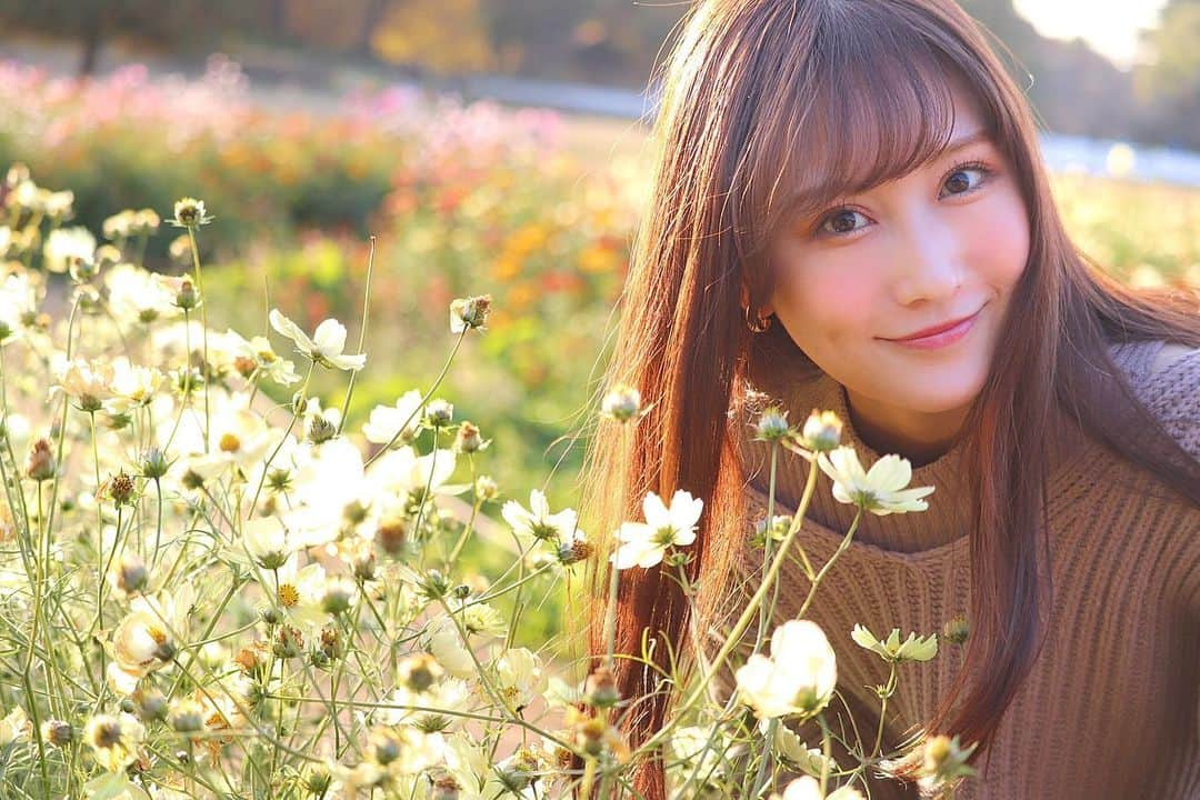 矢倉楓子さんのインスタグラム写真 - (矢倉楓子Instagram)「写真いっぱいあるから載せちゃおー💐﻿ ﻿  #昭和記念公園 #花畑 #お花  #自然 #インスタ映え #紅葉」12月2日 19時19分 - fufu_ice