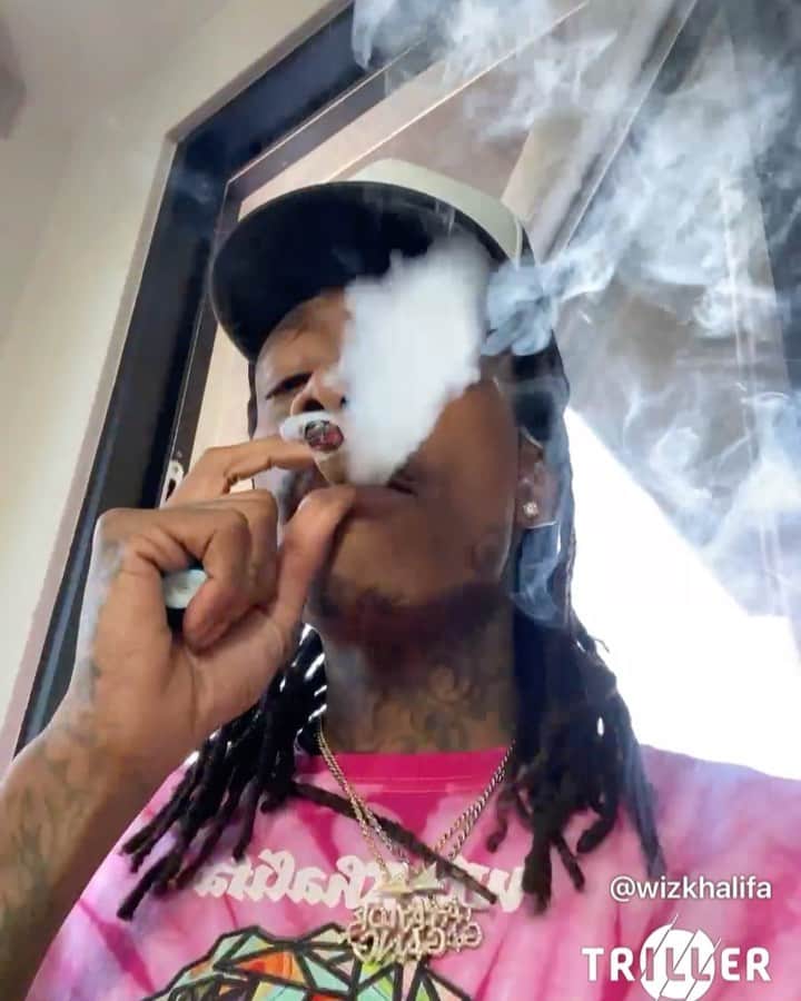 ウィズ・カリファのインスタグラム：「SHUT THA FUCC UP 🦈🎸」