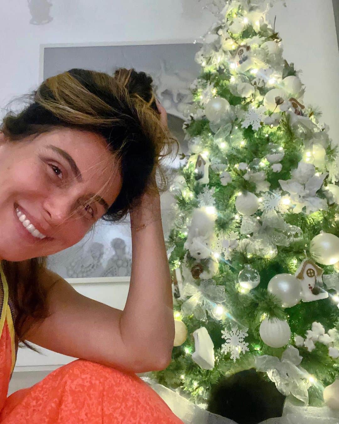 Giovanna Antonelliのインスタグラム：「Arraste pro lado e  'fofure-se' !! rsrs 🎅🏻 🌲」