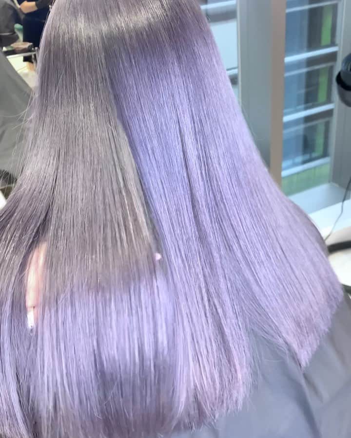 原涼香のインスタグラム：「𝐢𝐜𝐞 𝐛𝐥𝐮𝐞 𝐩𝐮𝐫𝐩𝐥𝐞 冬のハイトーン🦋🤍 ㅤㅤㅤㅤㅤㅤㅤㅤㅤㅤㅤㅤㅤ」