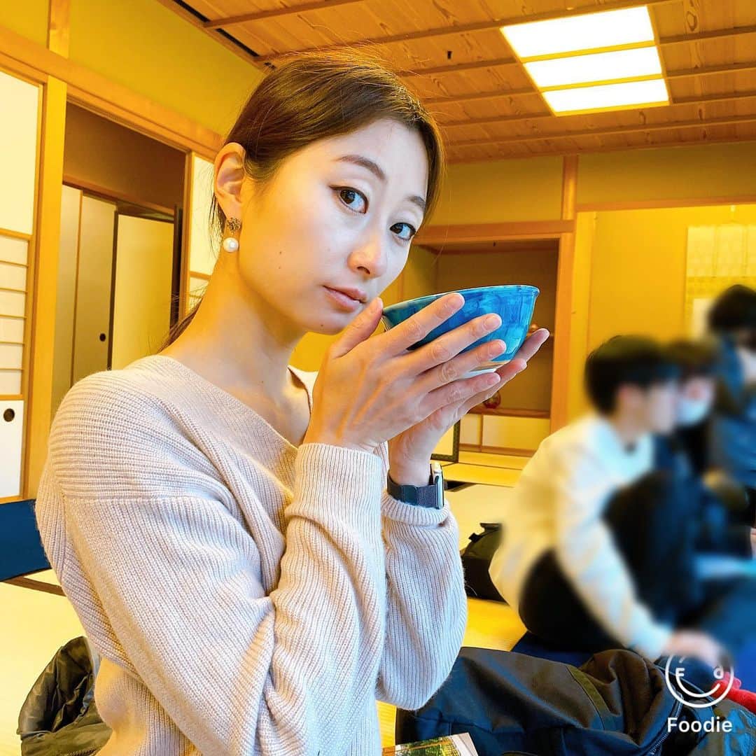 松村加南子のインスタグラム：「お抹茶大好き💕」