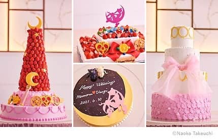 のインスタグラム：「✨🌙 I want to go to a Sailor Moon X Arc en Ciel wedding!!!!! Please invite me! 😅 😂 🌙✨  #sailormoon #セーラームーン #wedding #weddingcake #cake #dessert」
