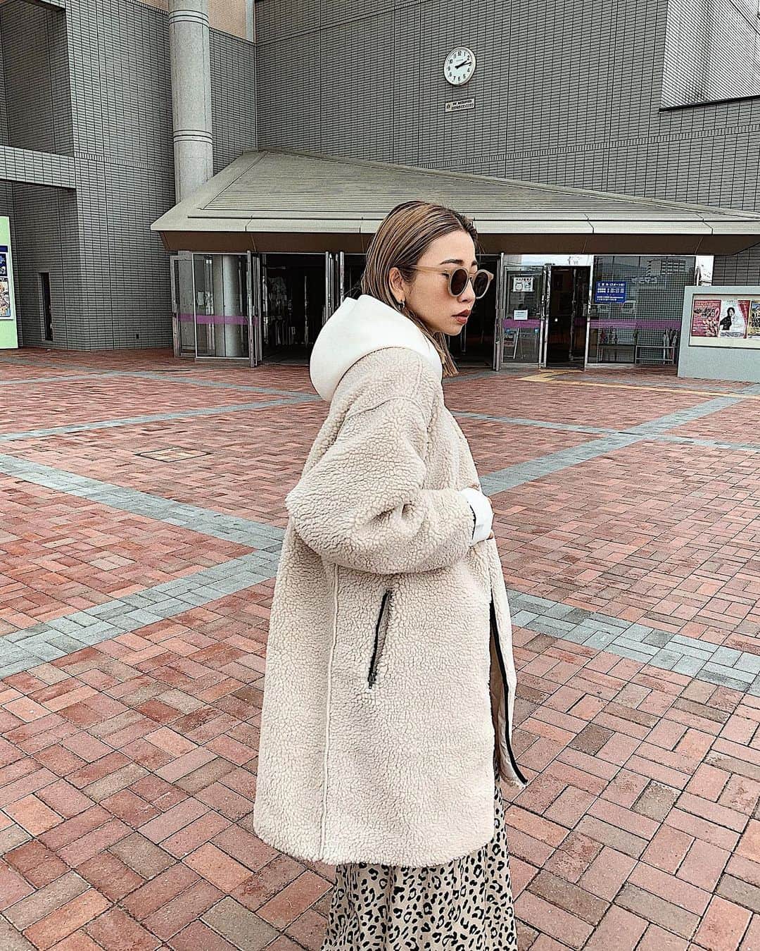 草野春香さんのインスタグラム写真 - (草野春香Instagram)「. 𝙊𝙪𝙩𝙛𝙞𝙩🌿 めちゃくちゃ軽いボアコート🐏💭 🏷 @mite__official  ショートタイプもあったから checkしてみてね☝🏾✨✨ #mite_official  #mite_2020aw」12月2日 22時51分 - _haruka030_