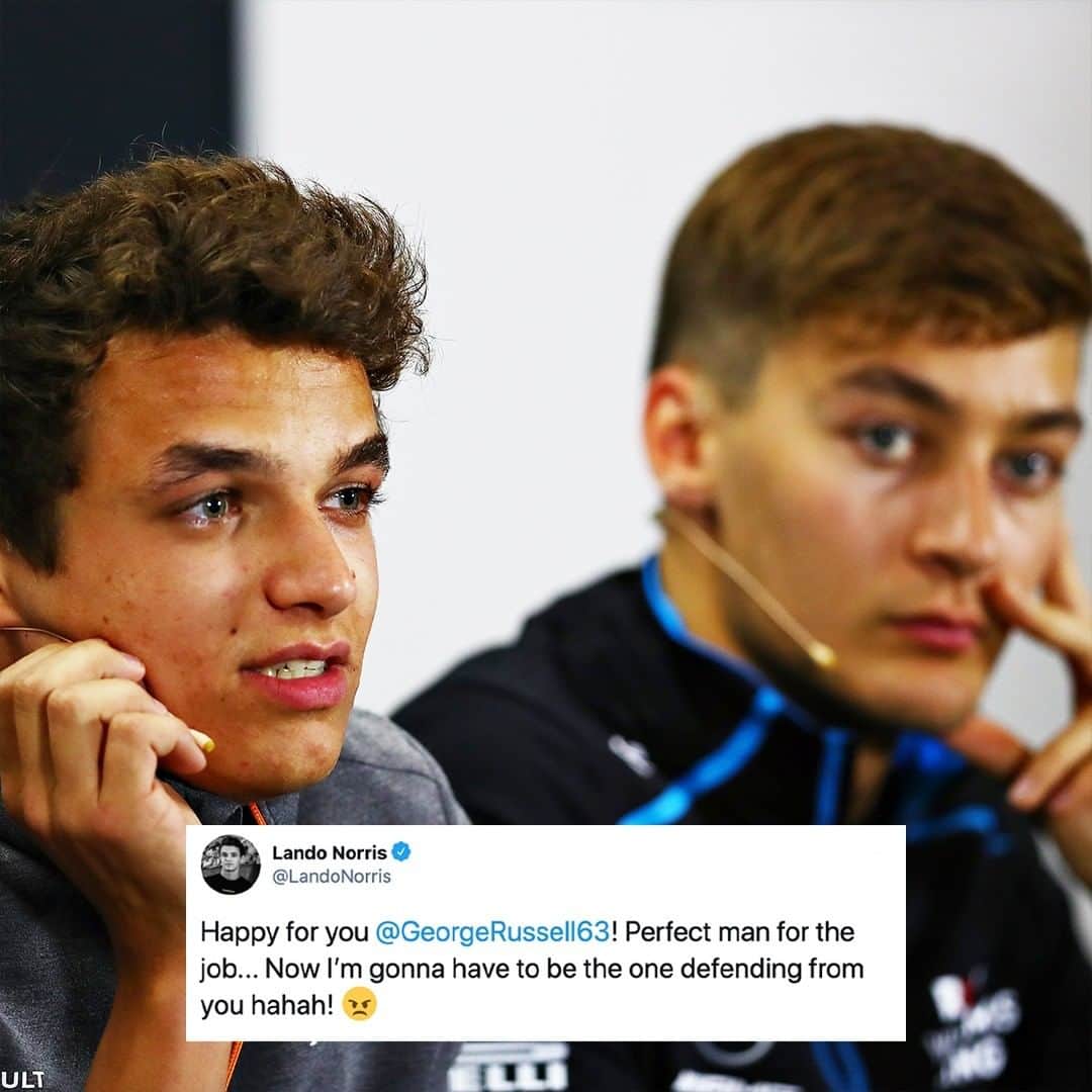 F1のインスタグラム