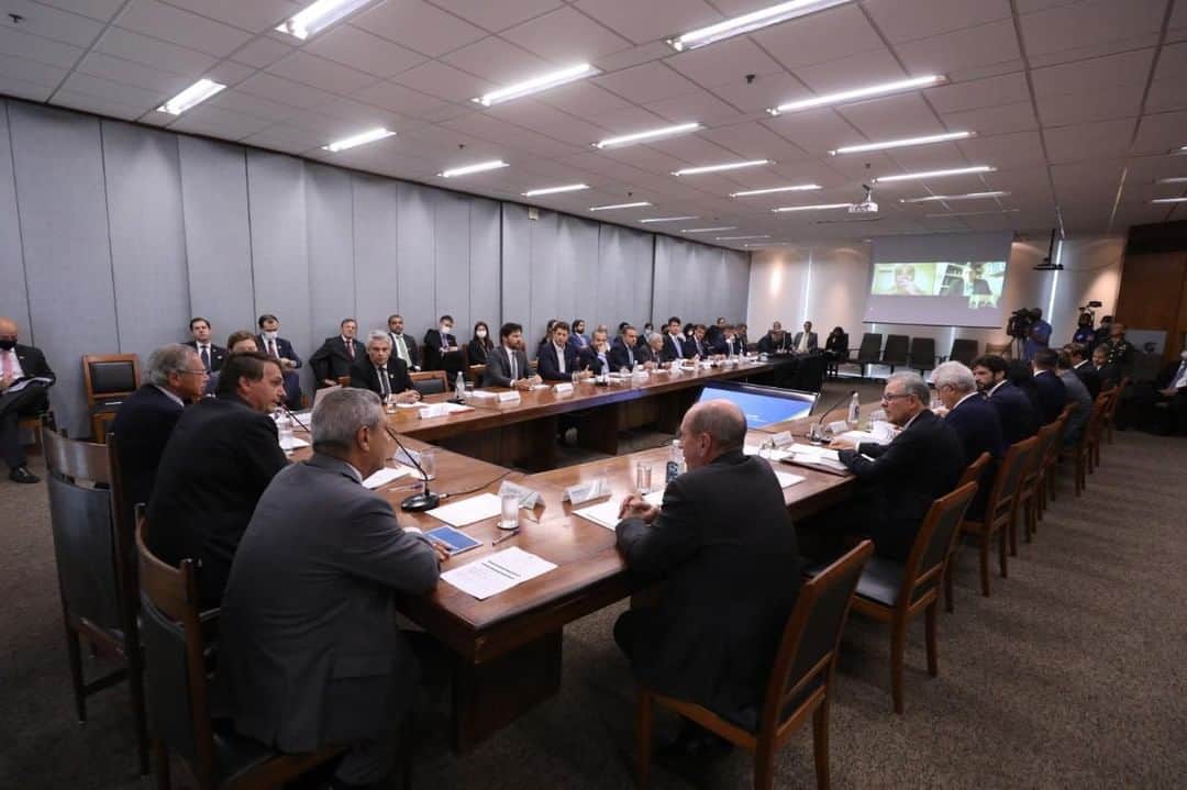 ジルマ・ルセフさんのインスタグラム写真 - (ジルマ・ルセフInstagram)「O Presidente Jair Bolsonaro e ministros participaram, na manhã desta quarta-feira (2), da 14ª Reunião do Conselho do Programa de Parcerias de Investimentos (CPPI). Foto: Marcos Corrêa/PR」12月3日 0時08分 - presidenciadobrasil