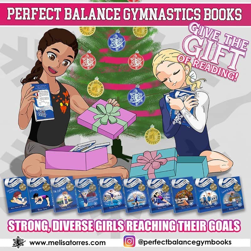 Inside Gymnasticsさんのインスタグラム写真 - (Inside GymnasticsInstagram)「#sponsored 🎁GIVE THE GIFT OF READING THIS HOLIDAY SEASON! Written for gymnasts by a gymnast, Perfect Balance Gymnastics Books are a WONDERFUL series for the gymnast in your life! Follow instructions below for a chance to WIN a gift from the author herself! Ranked #1 on Amazon and just in time for the holidays!   1️⃣ LIKE this post 2️⃣ COMMENT by TAGGING a Bestie!  3️⃣ FOLLOW @perfectbalancegymbooks  The author, Melisa Torres, will also AUTOGRAPH the winning prize! We’ll be selecting TWO (2) WINNERS this FRIDAY, 12/4 @ 5pm ET. GOOD LUCK to all! 🎉You can also head to MelisaTorres.com to order discounted book bundles TODAY! 🎁📚❄️  #gymnast #gymnastics #insidegym #perfectbalancegymbooks #books #reading #gifts #holidays #contest #raffle」12月3日 0時27分 - insidegym