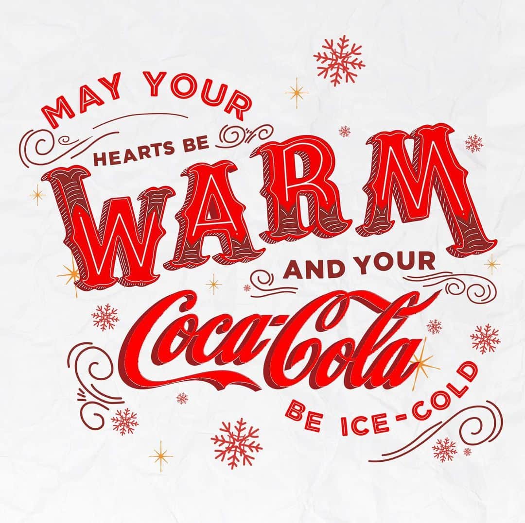Coca-Colaのインスタグラム：「This is the only recipe you need to create a cozy winter wonderland at home.」