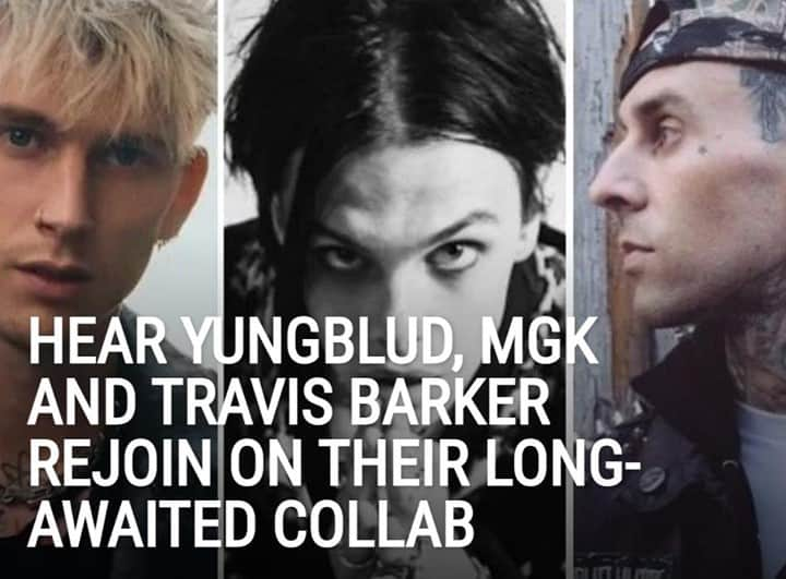 Alternative Pressさんのインスタグラム写真 - (Alternative PressInstagram)「LISTEN: @yungblud, @machinegunkelly and @travisbarker are back together again with their electrifying and highly-anticipated collab track "acting like that"⁠ LINK IN BIO⁠ .⁠ .⁠ .⁠ #yungblud #machinegunkelly #mgk #travisbarker #actinglikethat #altpress #alternativepress」12月3日 2時30分 - altpress