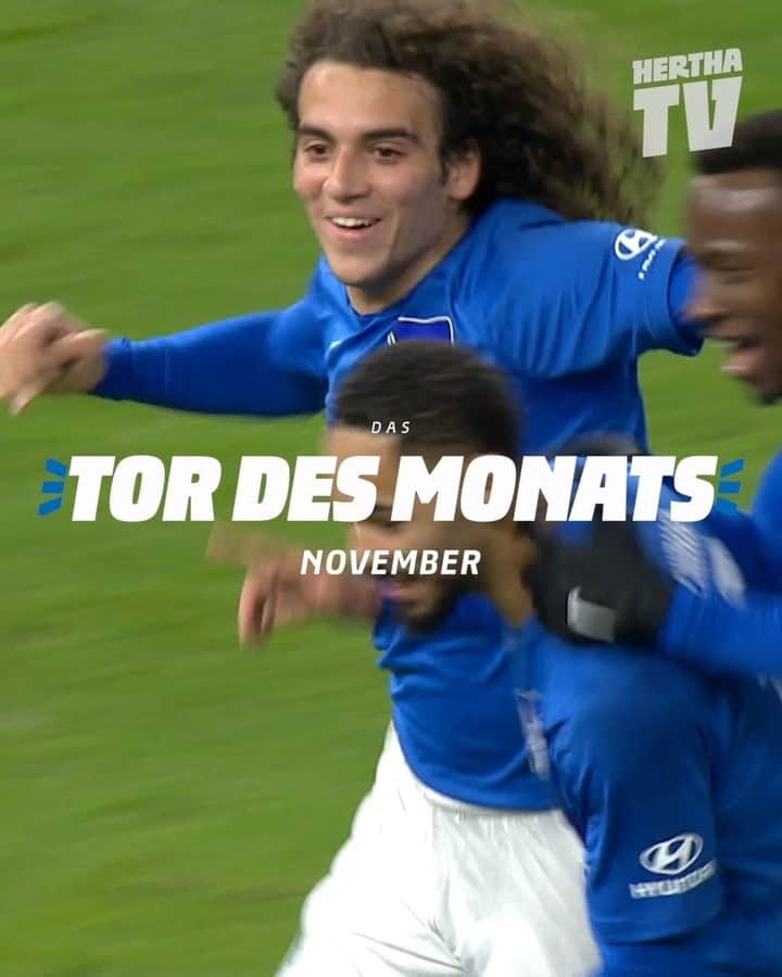 ヘルタ・ベルリンのインスタグラム：「Schon sind wir wieder im Dezember. ❄️ Das heißt, wir suchen zusammen mit @betway_de das beste Tor des vergangenen Monats. Stimmt jetzt ab! So funktioniert's: Gebt einfach dem Kommentar mit eurem Favoriten ein Like. 👍 ⬇️  . . #tordesmonats #november #lukébakio #piątek #cunha #HaHoHe #herthabsc」