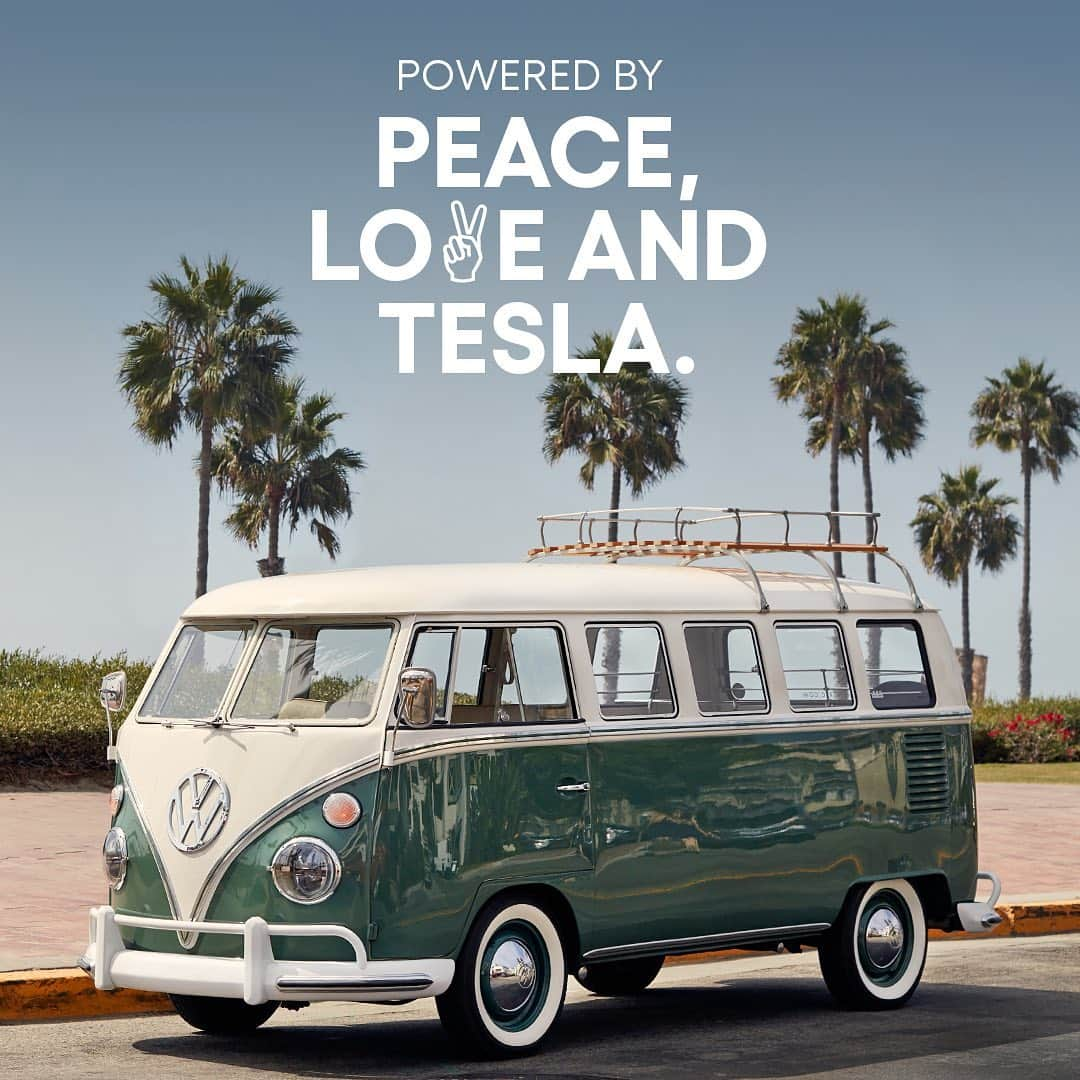 ジェシー・カーマイケルのインスタグラム：「You could win this fully electric 1966 VW Bus and $20,000 cash! The best part? Donations support the great environmental work of our partner, REVERB! Enter with the link in bio or head to http://omaze.com/reverb #omaze @omaze @reverb_org」