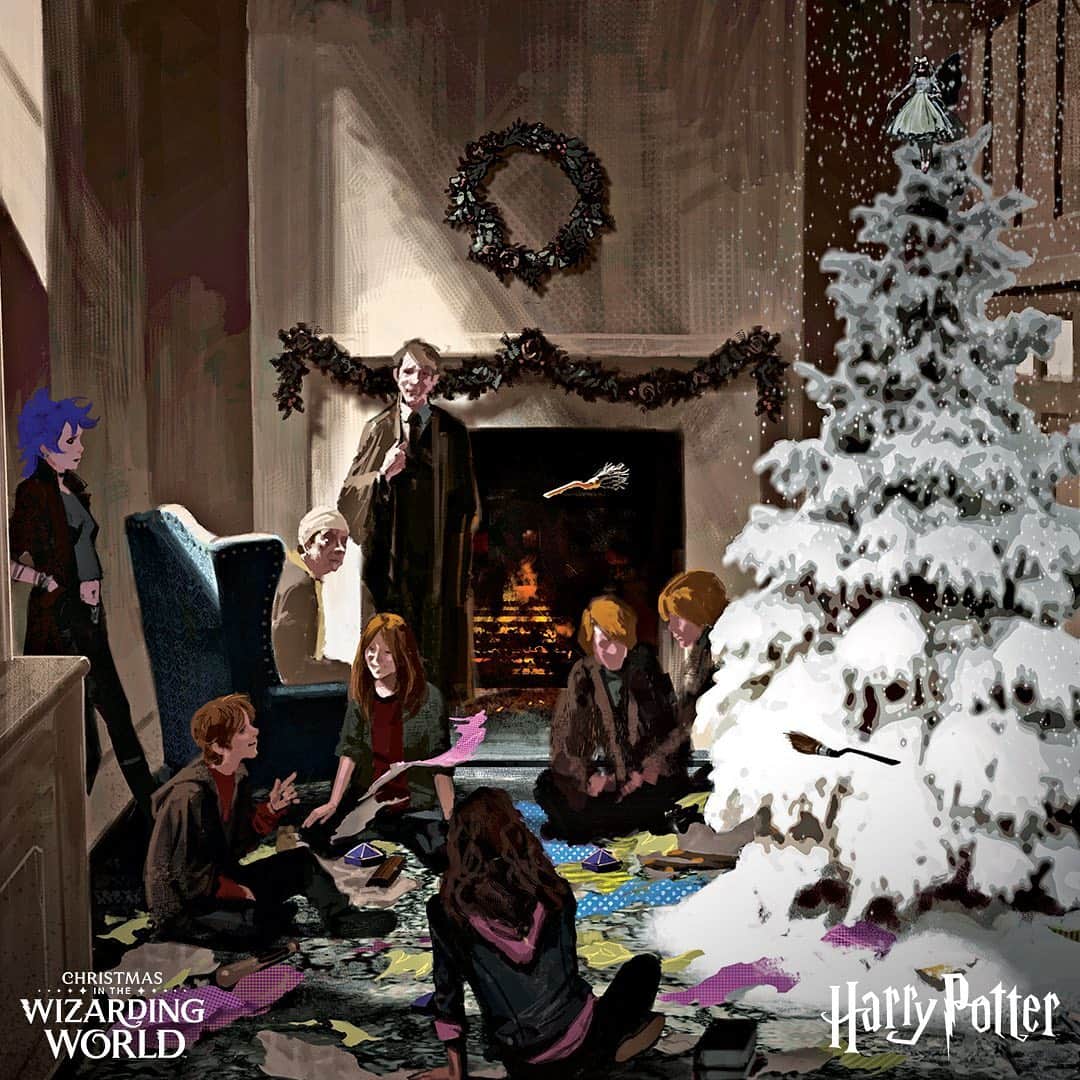 ハリー・ポッターさんのインスタグラム写真 - (ハリー・ポッターInstagram)「12 Grimmauld Place got a dash of Christmas cheer when Harry was in his fifth year. #WizardingWorldChristmas [📖: The Art of Harry Potter, @HarperCollins]」12月3日 3時22分 - harrypotter