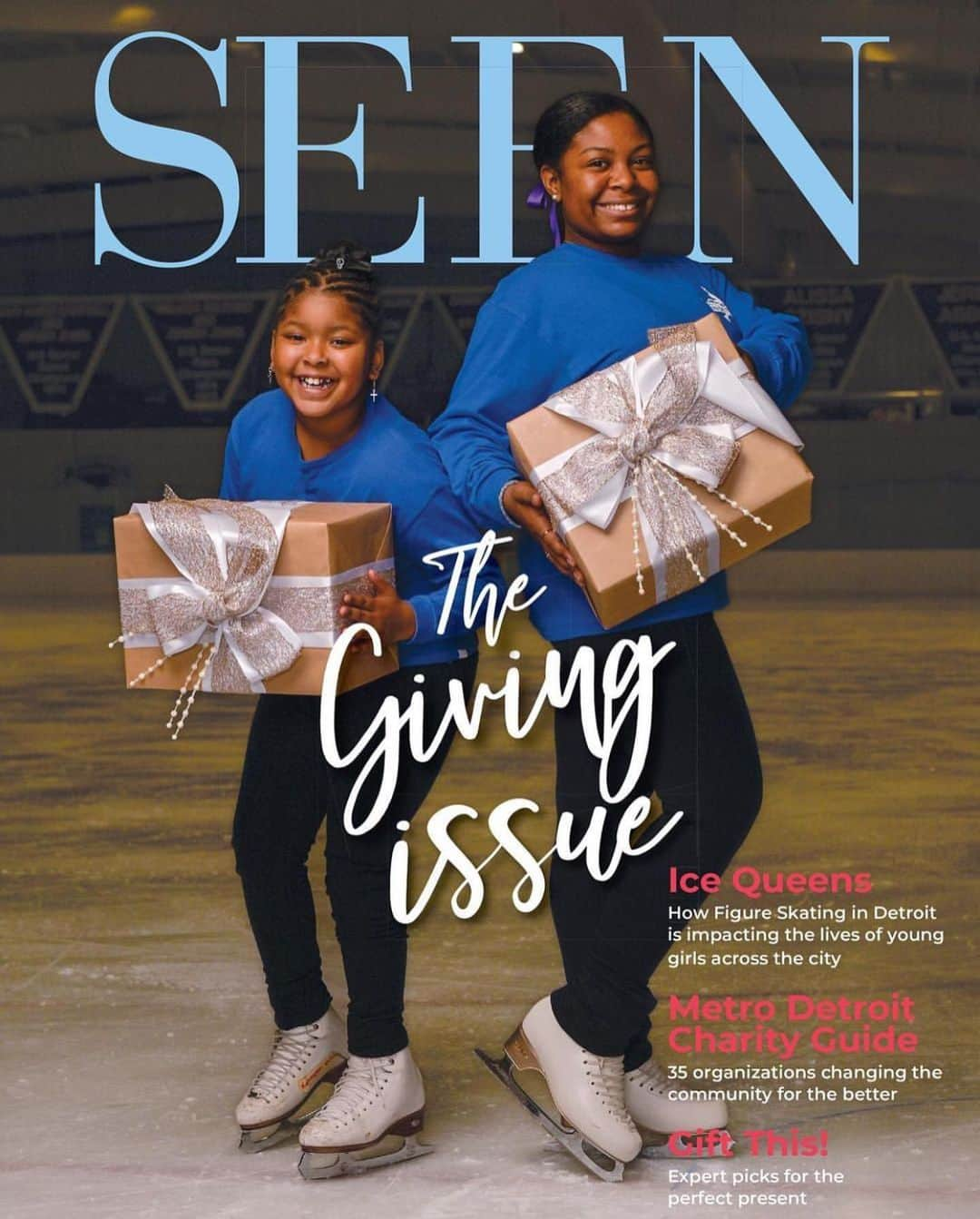 アリッサンドラ・アロノウさんのインスタグラム写真 - (アリッサンドラ・アロノウInstagram)「This #GivingTuesday I’m grateful for all that @figureskatingindetroit does and so proud to be a small part of something so special. These girls are incredible and have stayed so engaged even through the challenges of going virtual this year. Even with the on ice portion of the program being altered, they were still able to do tutoring, leadership activities and STEAM programming. I’m so inspired by them and so proud of them! Love this cover of @seenmagazine ! ❤️⛸」12月3日 3時56分 - alissandra.aronow