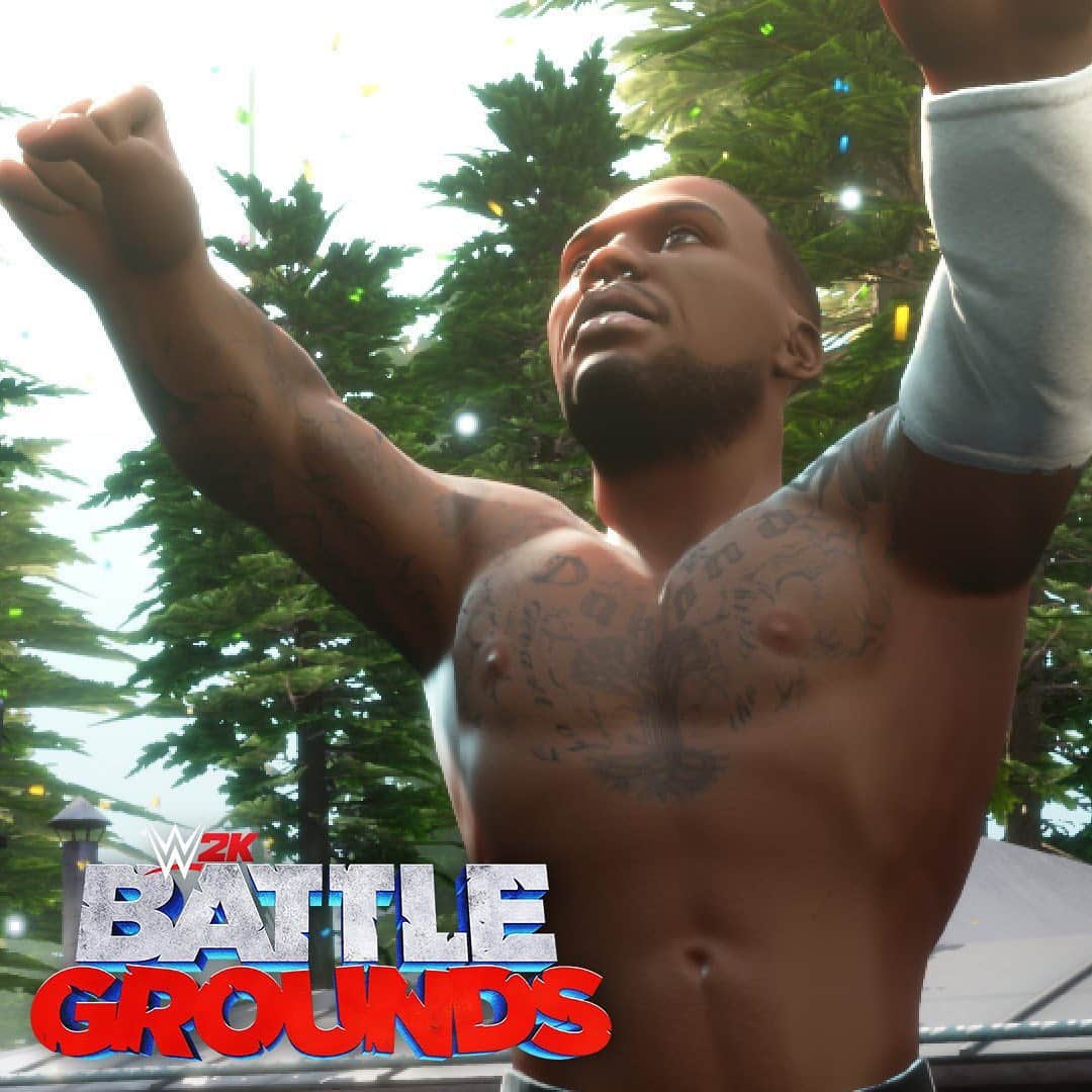 2Kさんのインスタグラム写真 - (2KInstagram)「From balling to brawling! @nba2k   Cover Athlete Laheem (@damianlillard) is now available in #WWE2KBattlegrounds」12月3日 5時12分 - 2k