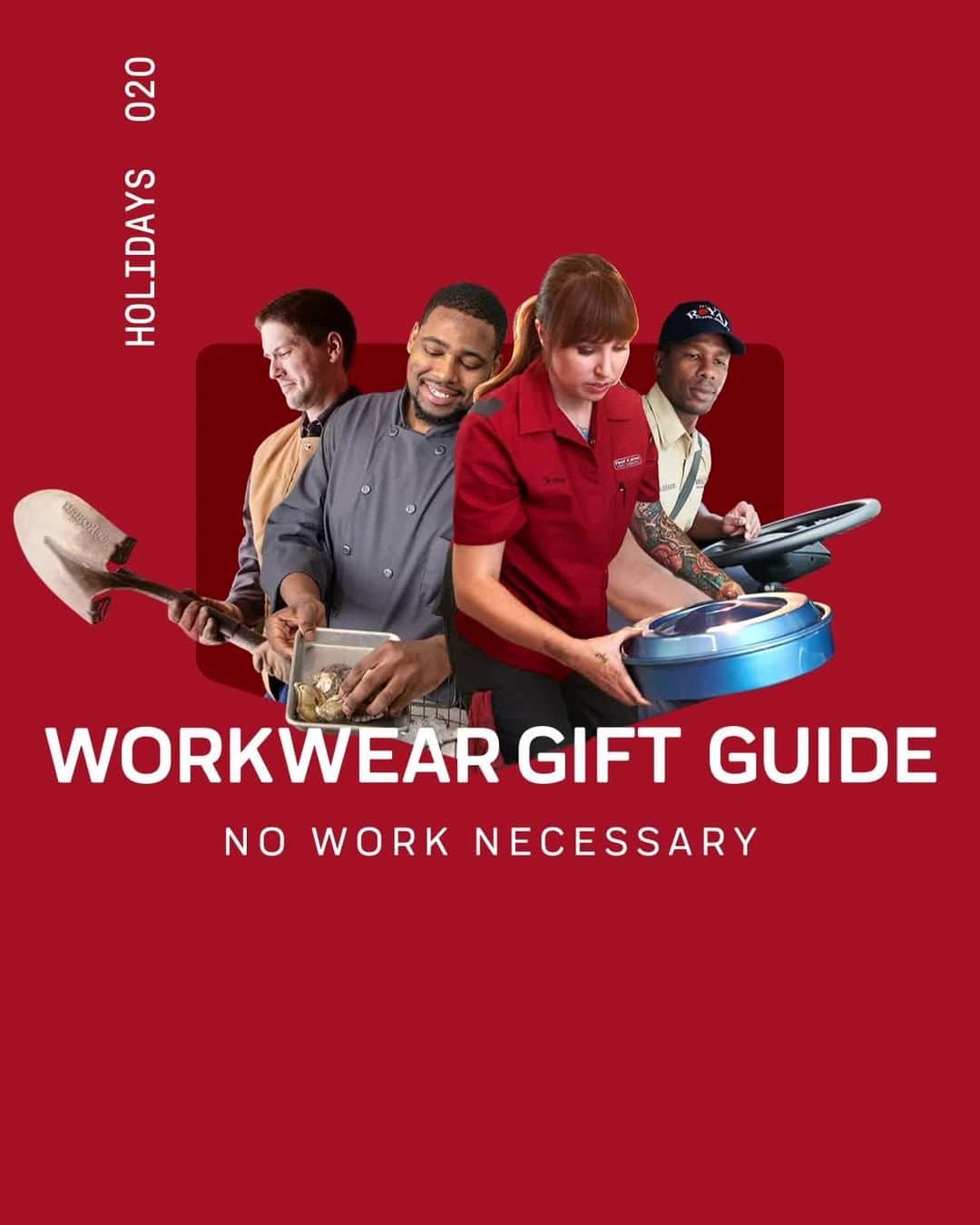 レッドキャップのインスタグラム：「Give workwear without working too hard about it. 20% off everything in the Gift Guide thru Dec. 23.」