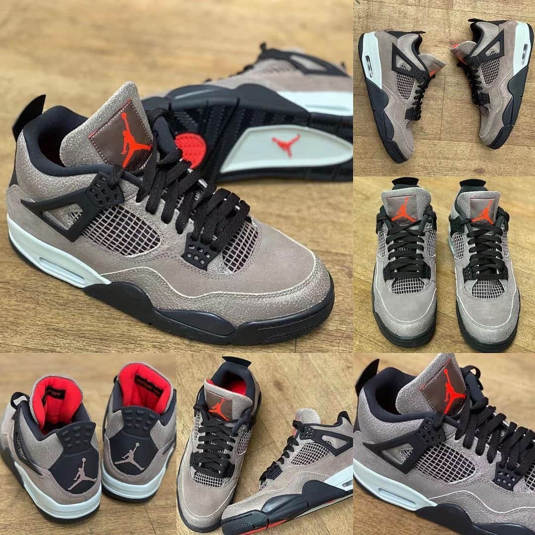 Sneakgalleryのインスタグラム：「The Air Jordan Retro 4 #TaupeHaze are expected to drop February 6th. Double Tap if you’re feeling these!」