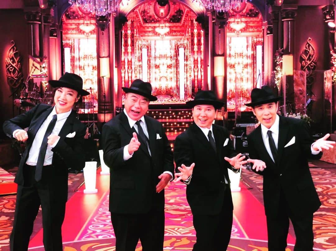 岡村隆史のインスタグラム：「FNS歌謡祭 ユーミンさんと」