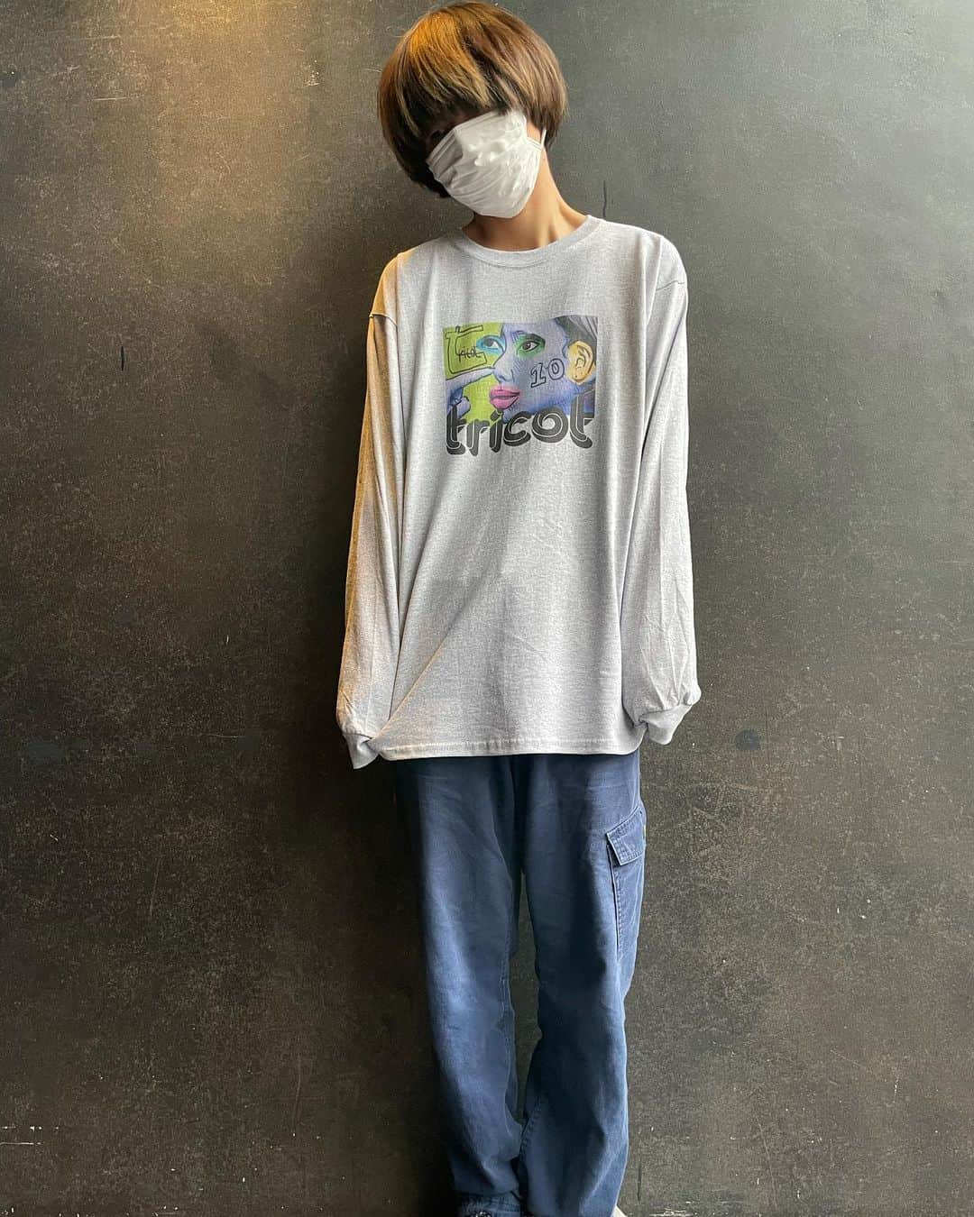 tricotさんのインスタグラム写真 - (tricotInstagram)「メンバーのお顔のパーツロンT M / L / XL ¥4000-」12月3日 15時24分 - tricot_band_jp