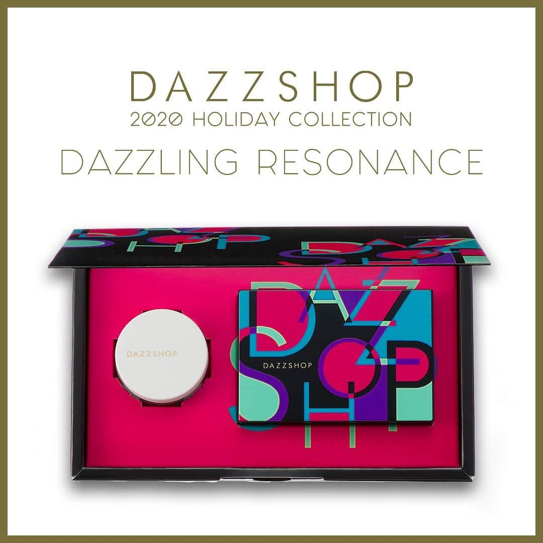 dazzshop officialさんのインスタグラム写真 - (dazzshop officialInstagram)「. . 《 2020 HOLIDAY COLLECTION 》 . "DAZZLING RESONANCE" . 「かわいい」「かっこいい」「色っぽい」のすべてを叶える、女らしさを宿すカラーとマニッシュに彩るカラーは、それぞれアイシャドウとリップ＆チーク、リップグロスのスペシャルパレットとスパークリングジェムの限定色がセット。ときめきと煌めきに一人一人の魅力が共鳴して、個性美を輝かせるコレクション。 . . ブランドロゴがデザインされたポップで個性的なパッケージがHOLIDAYシーズンを盛り上げます！ . . #DAZZSHOP #ダズショップ #ルミネエスト新宿 #大丸札幌 #そごう横浜 #松坂屋名古屋 #大丸下関 #リンクス梅田 #池袋パルコ #holiday #ホリデー #ホリデーコレクション #クリスマスコフレ #クリスマスコフレ2020 #eyemakeup #makeup #beauty #cosme #ビューティー #メイク #アイメイク #コスメ」12月3日 15時38分 - dazzshop_official