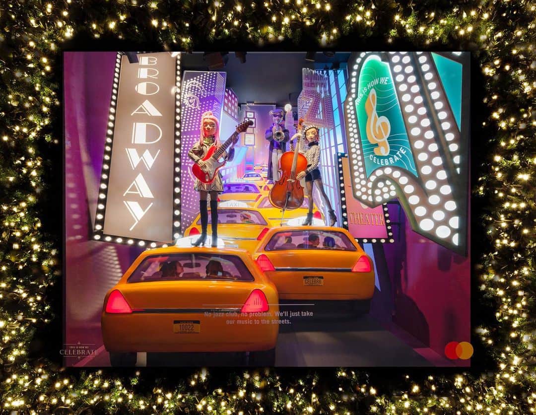 Saks Fifth Avenueのインスタグラム：「This Is How We Celebrate: This year our windows are dedicated to the only-in-New York ways we celebrate the holidays. As we shine a light on holiday traditions—both old and new—we want to know… How do you celebrate? #SaksHoliday」