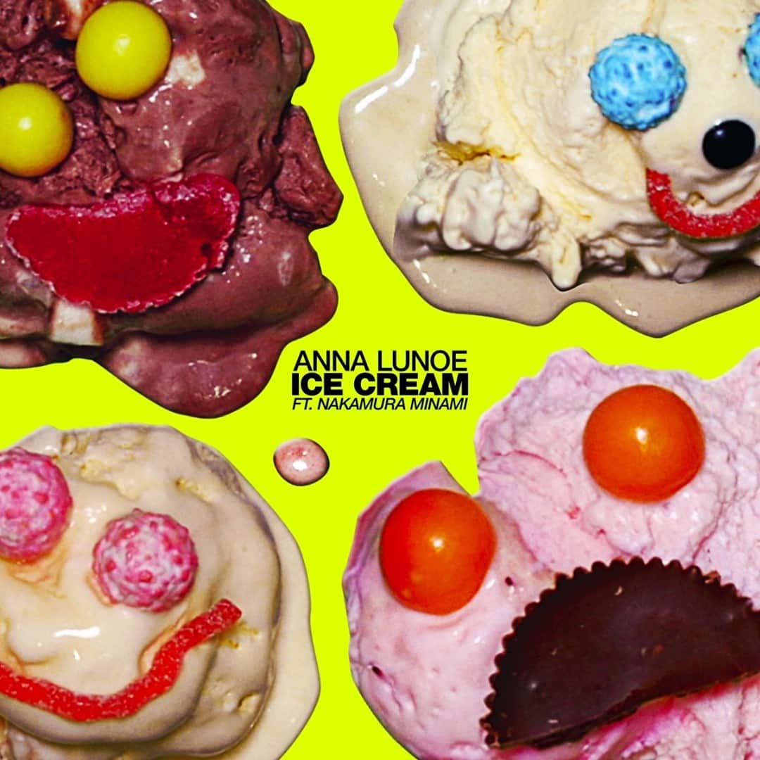 Block.fmのインスタグラム：「オーストラリアのプロデューサーAnna Lunoe、なかむらみなみを客演に迎えた「Ice Cream」をDiplo主宰<Mad Decent>よりリリース！レイヴィーなシンセとバウンシーなドラムが交錯するトラック。⁠ ⁠ link in bioからチェック」