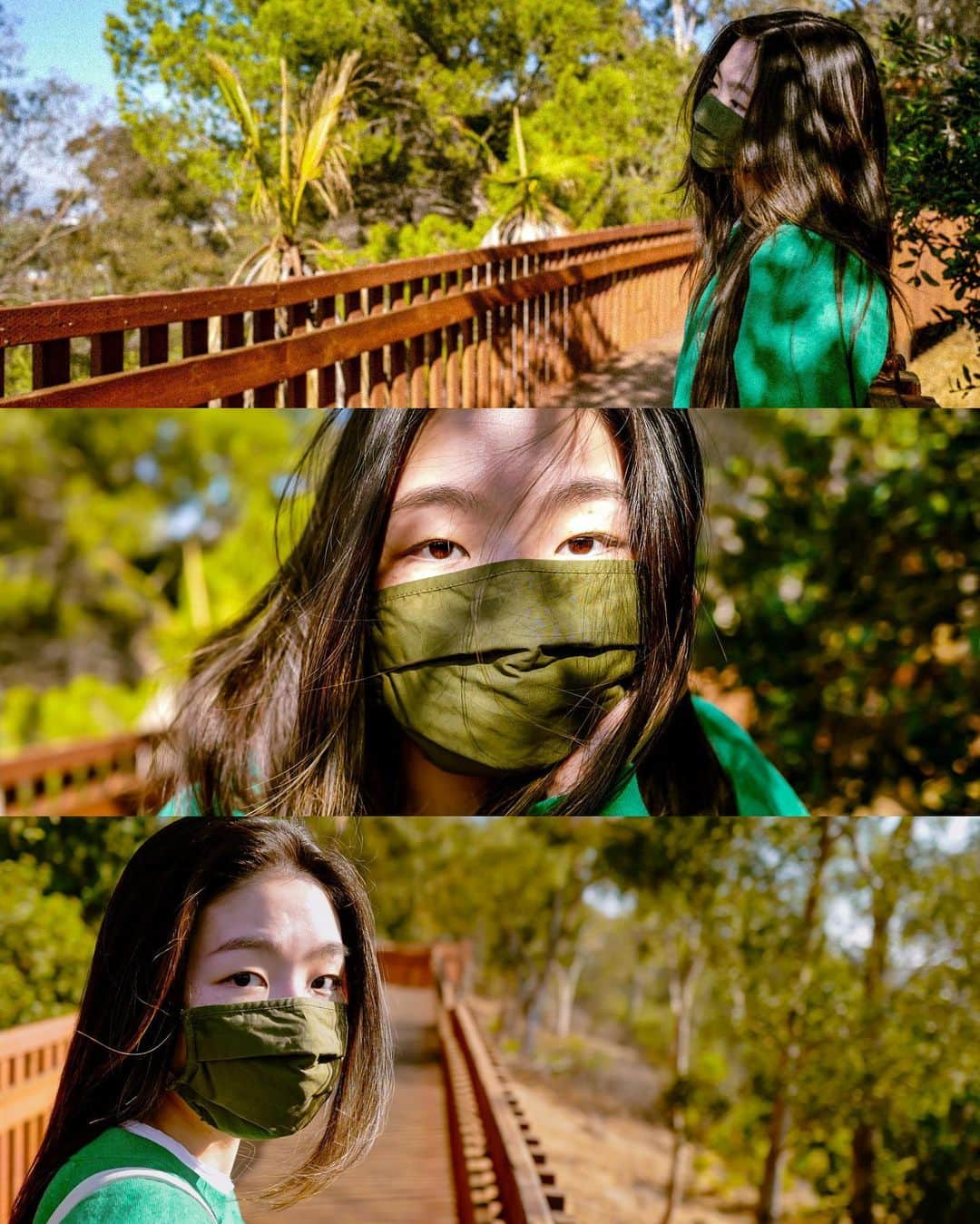 マイア・シブタニのインスタグラム：「Went for a walk. 🍃」