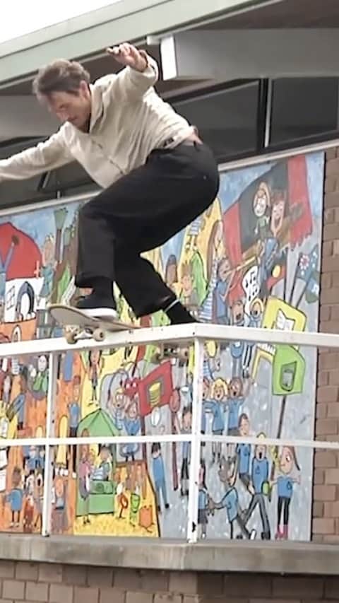 スラッシャーのインスタグラム：「@austyngillette & @vtanderson hit new heights for @former 📈」