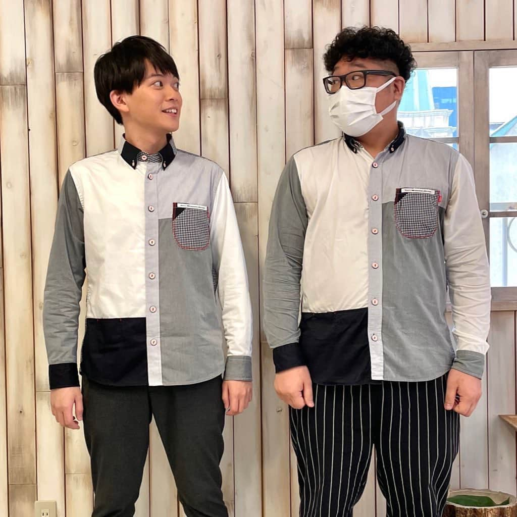 松丸亮吾さんのインスタグラム写真 - (松丸亮吾Instagram)「←私服姿のぼく　初対面の監督さん→  「「初めまして！今日は撮影よろしくお願いしま… えええ！？」」 #松丸亮吾 #河谷シャツ」12月3日 14時34分 - ryogomatsumaru