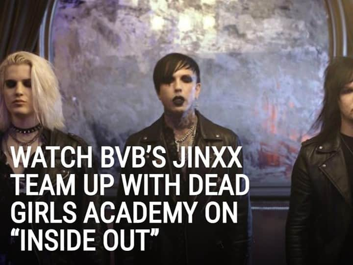 Alternative Pressさんのインスタグラム写真 - (Alternative PressInstagram)「WATCH: @blackveilbrides' @jinxxed4life brings his violin talents to "Inside Out," the melancholy and poignant new video from @deadgirlsacademy⁠ LINK IN BIO⁠ .⁠ .⁠ .⁠ #deadgirlsacademy #jinxx #insideout #altpress #alternativepress」12月4日 2時05分 - altpress