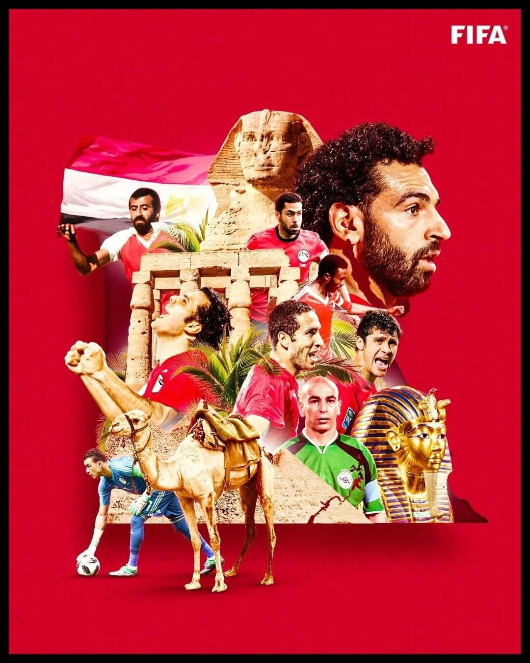 FIFAワールドカップさんのインスタグラム写真 - (FIFAワールドカップInstagram)「🇪🇬 The Pharaohs! 🇪🇬  Legendary players of the continent and great stars form the history of the kings of Africa   #WorldCup  @pharaohsofficial」12月4日 1時20分 - fifaworldcup